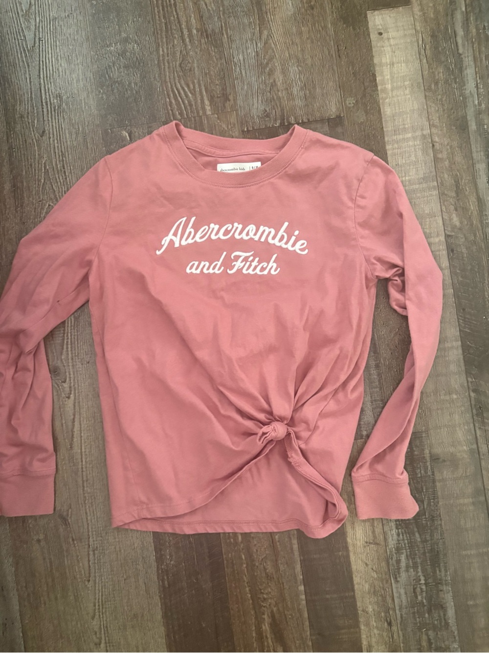Abercrombie kids Knot Front Long Sleeve Tee